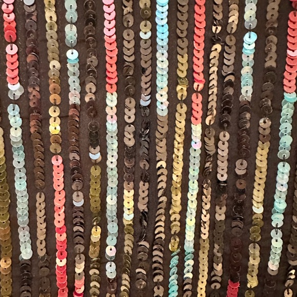 Velvet by Graham & Spencer sequin top size small - Picture 3 of 3